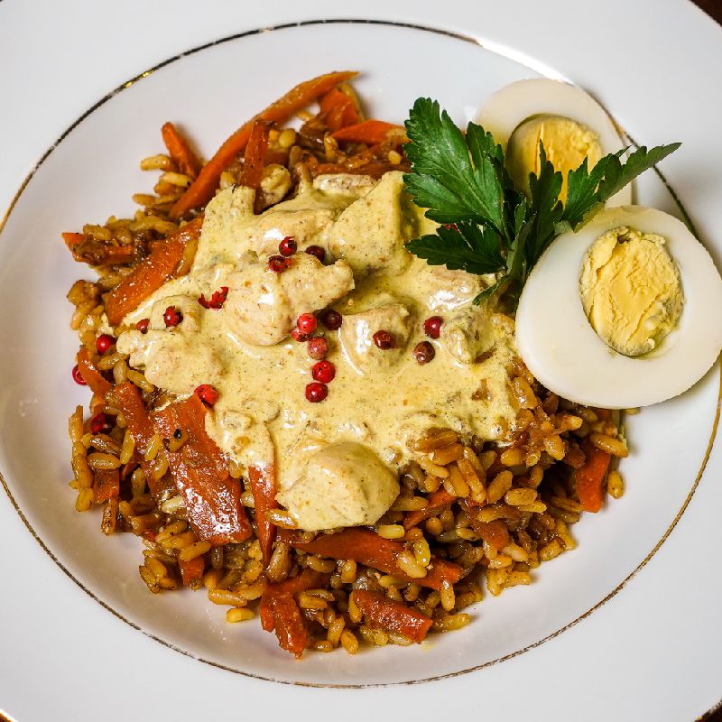 Плов с курицей